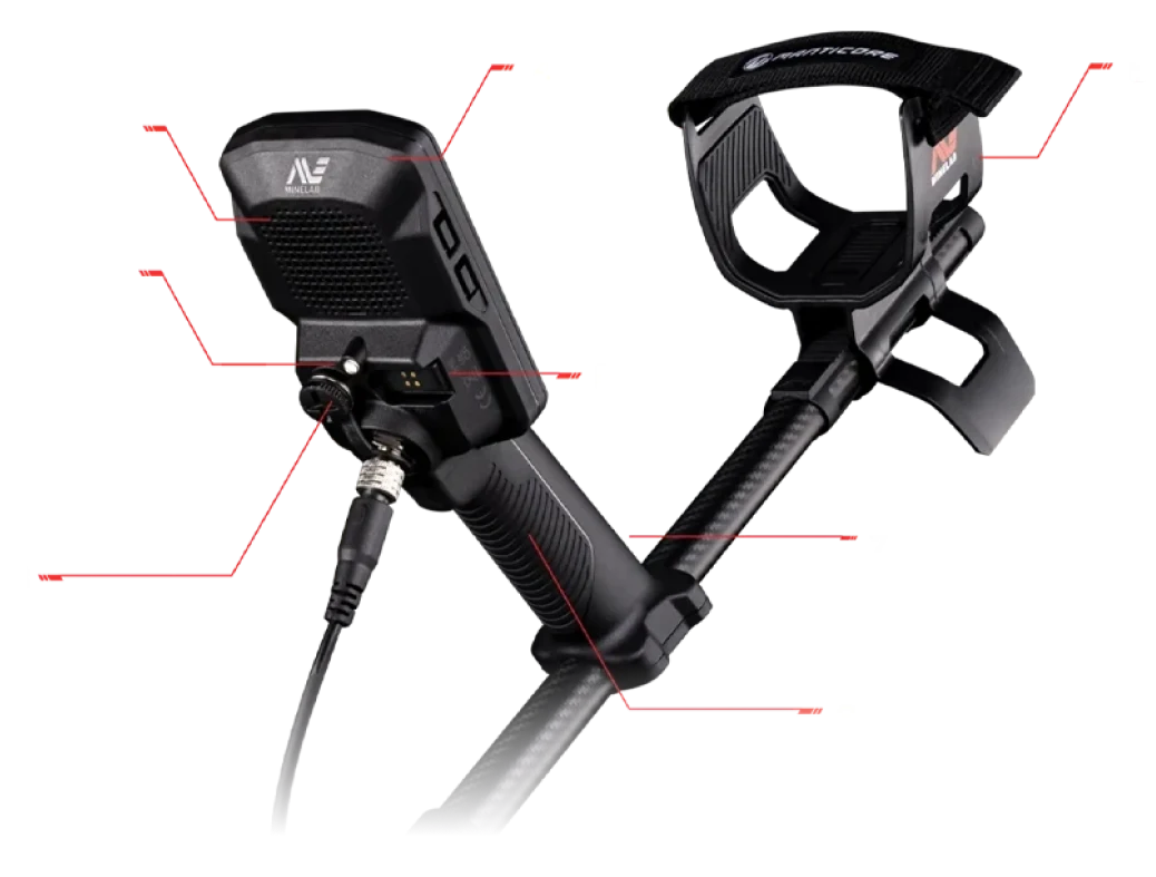 Antalya Minelab Manticore - Kontrol paneli